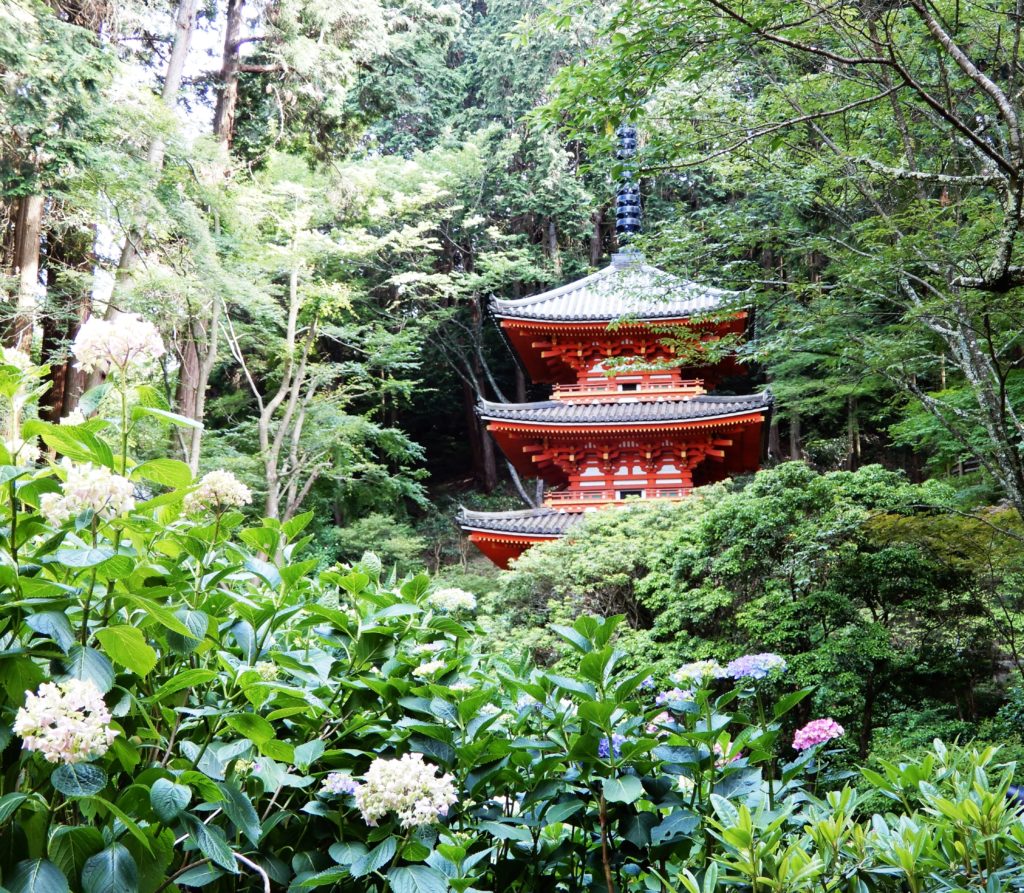 Pagode du temple Gansen-ji