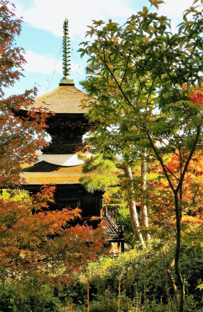 Pagode au temple Jojakko-ji