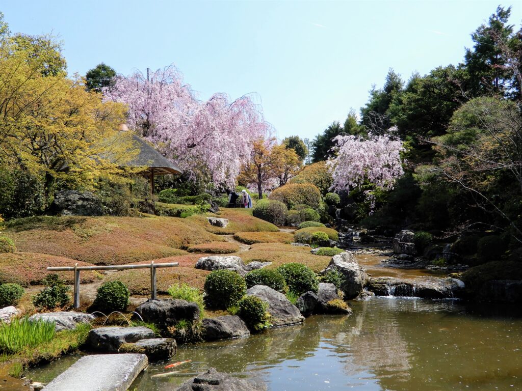 Jardin Yoko-en au printemps