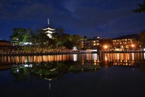Toka-e, le festival des lanternes de Nara