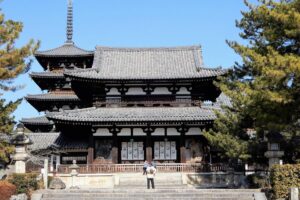 Le temple Horyu-ji, la plus ancienne construction en bois du monde