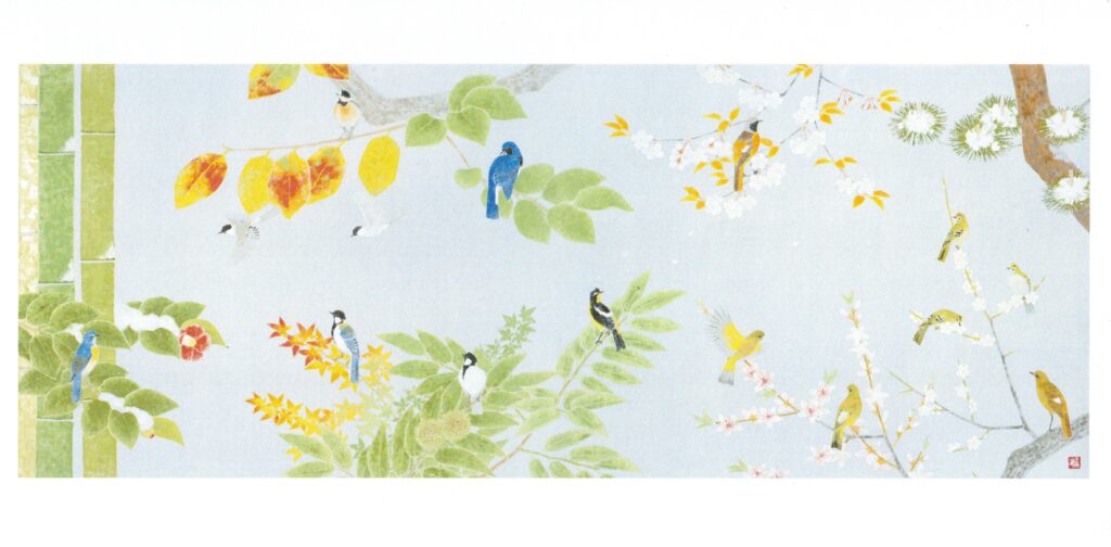 Fleurs et oiseaux des quatre saisons (Uemura Atsushi)