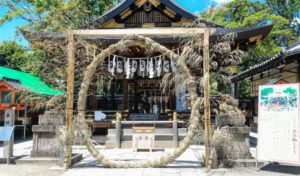 Grand anneau pour rituel shinto