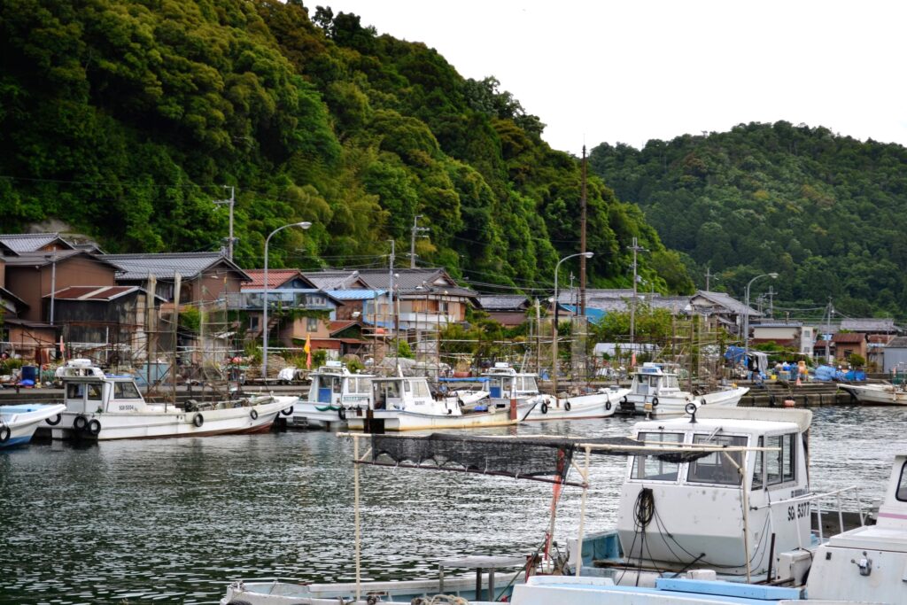Port d'île d'Okishima