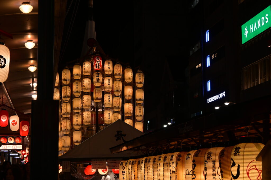 Sur l'avenue Shijo-dori