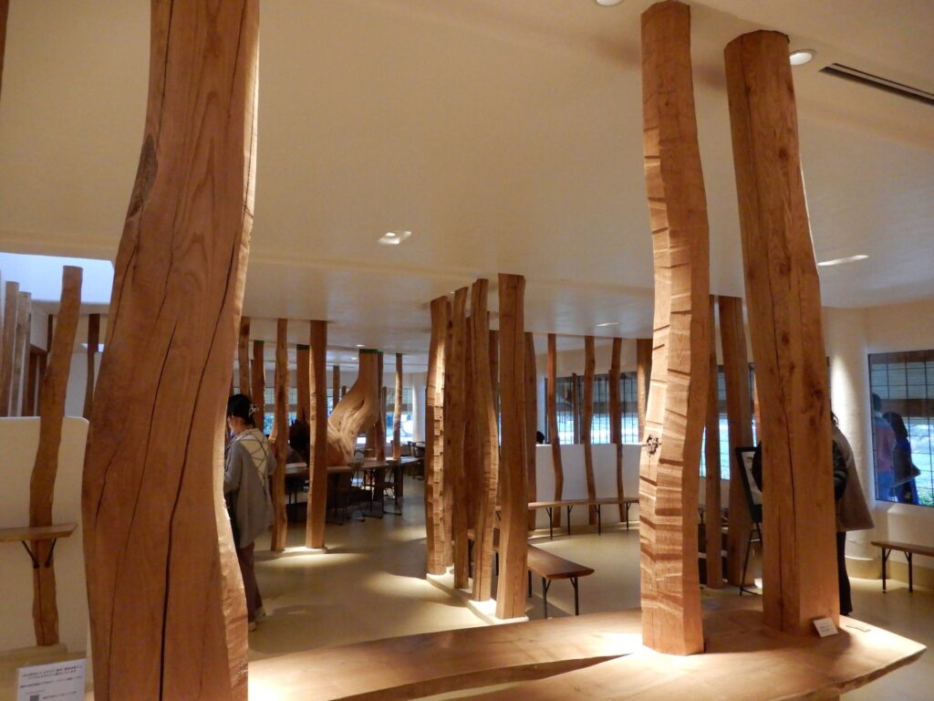 Comme la forêt de châtaigniers