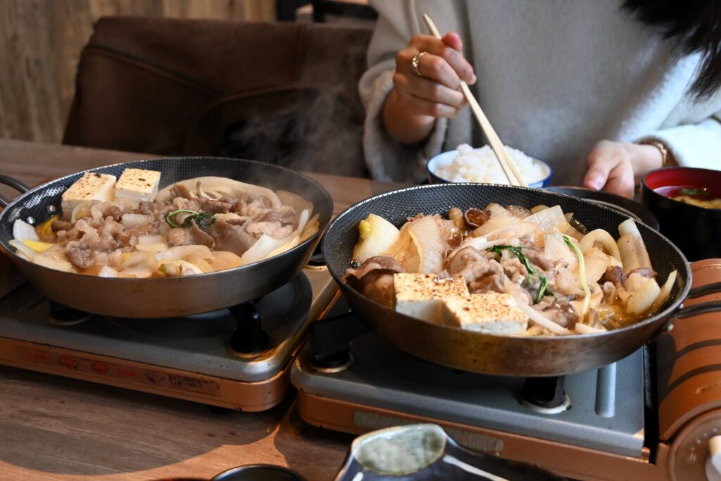 Sukiyaki en marmite individuelle