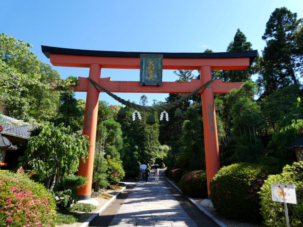 Portique torii du Ryosen-ji