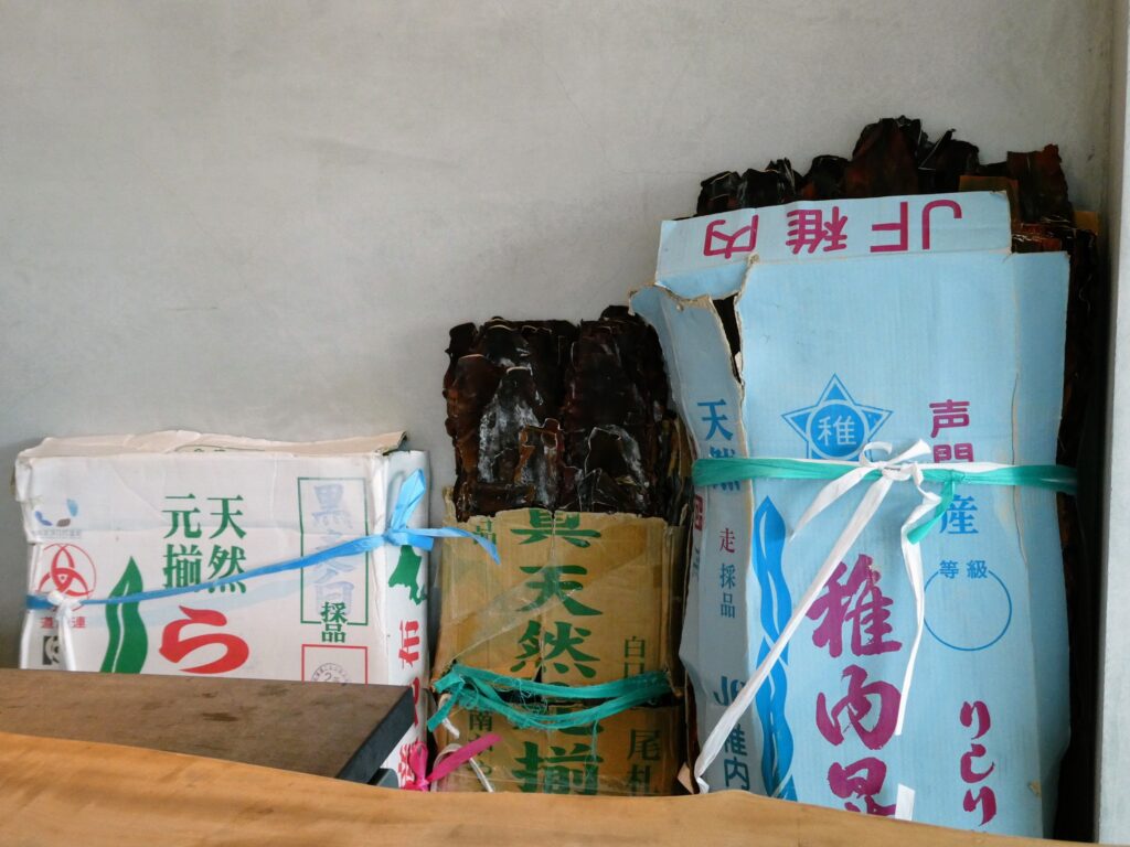 Trois principaux types de kombu